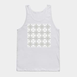 Ice grey blue celebration abstract geometrical watercolor modern minimalist pattern Tank Top